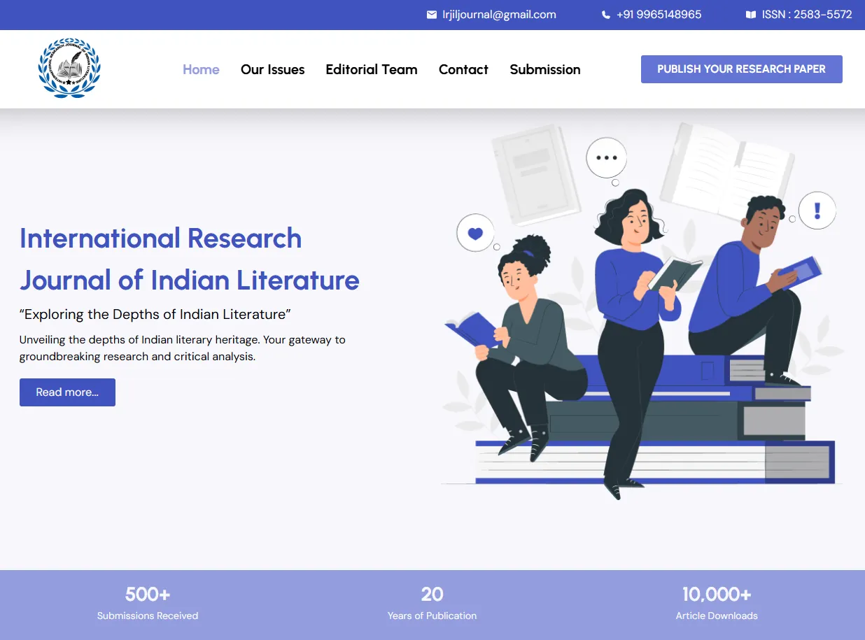 IRJIL Indian Journal Website